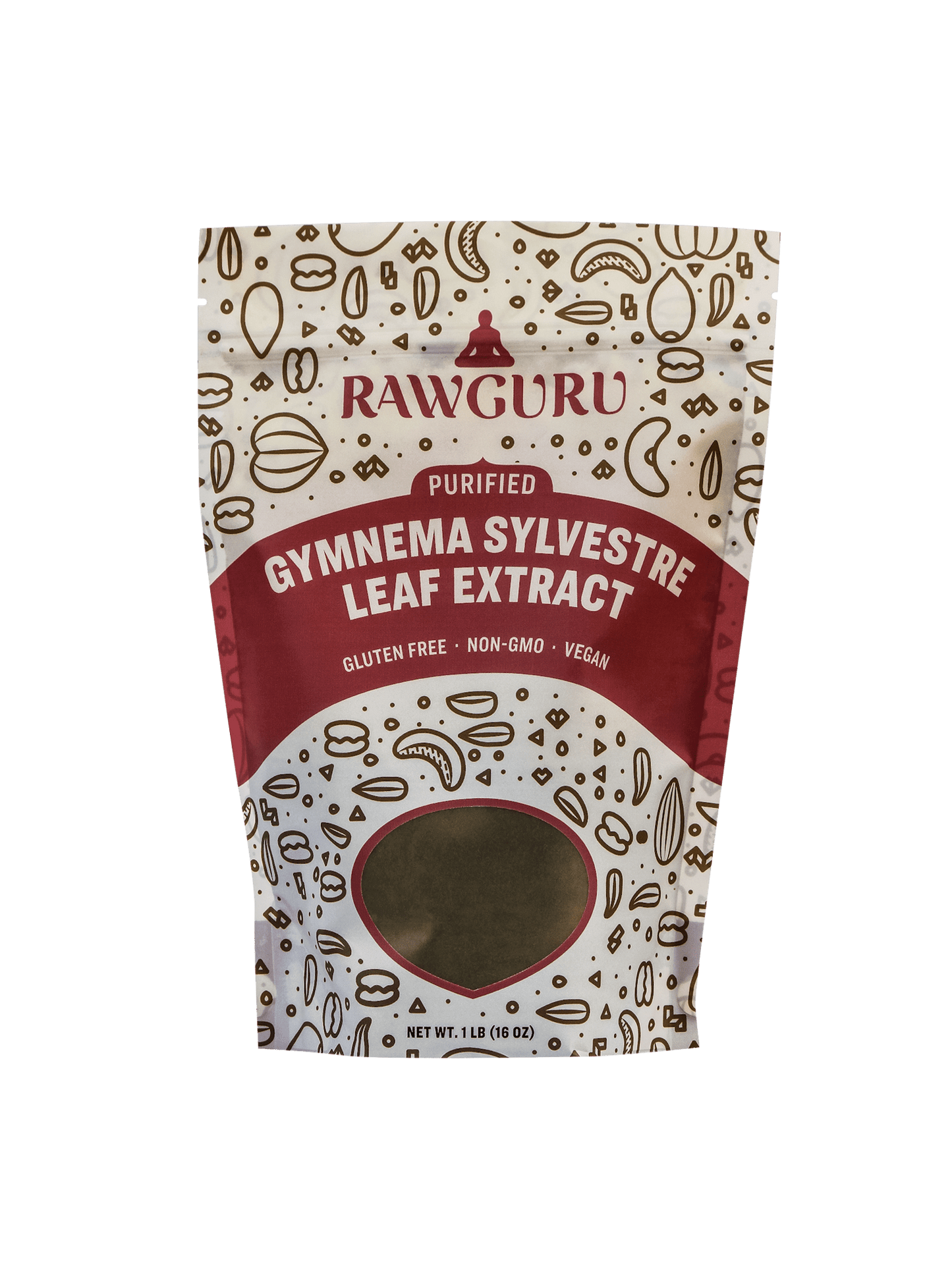 RawGuru Gymnema Sylvestre Leaf Extract - 16 oz - Vegan America