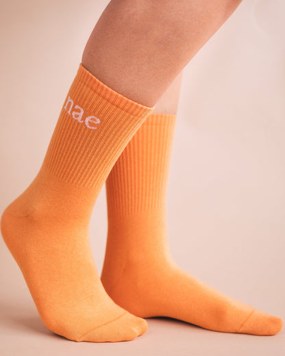 Socks Pack 3 Orange