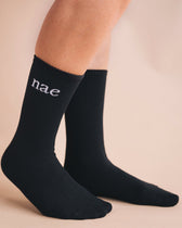 Animal Friendly Sock Black - Vegan America