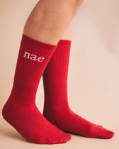 Animal Friendly Sock Red - Vegan America