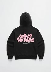 DONT EAT THE HOMIES BUBBLE HOODIE - Vegan America