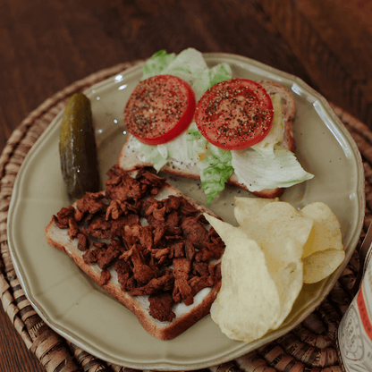 Big Crunchy Bacony Bits - Vegan America