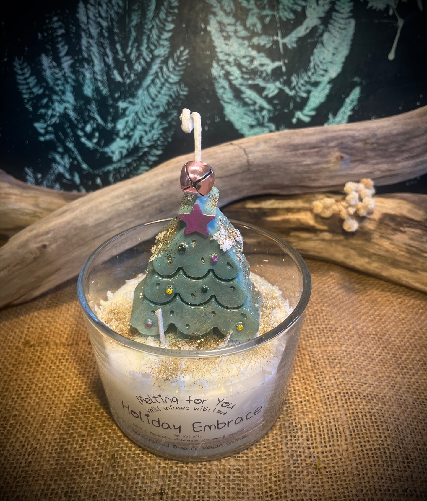 Holiday Embrace Organic Candle