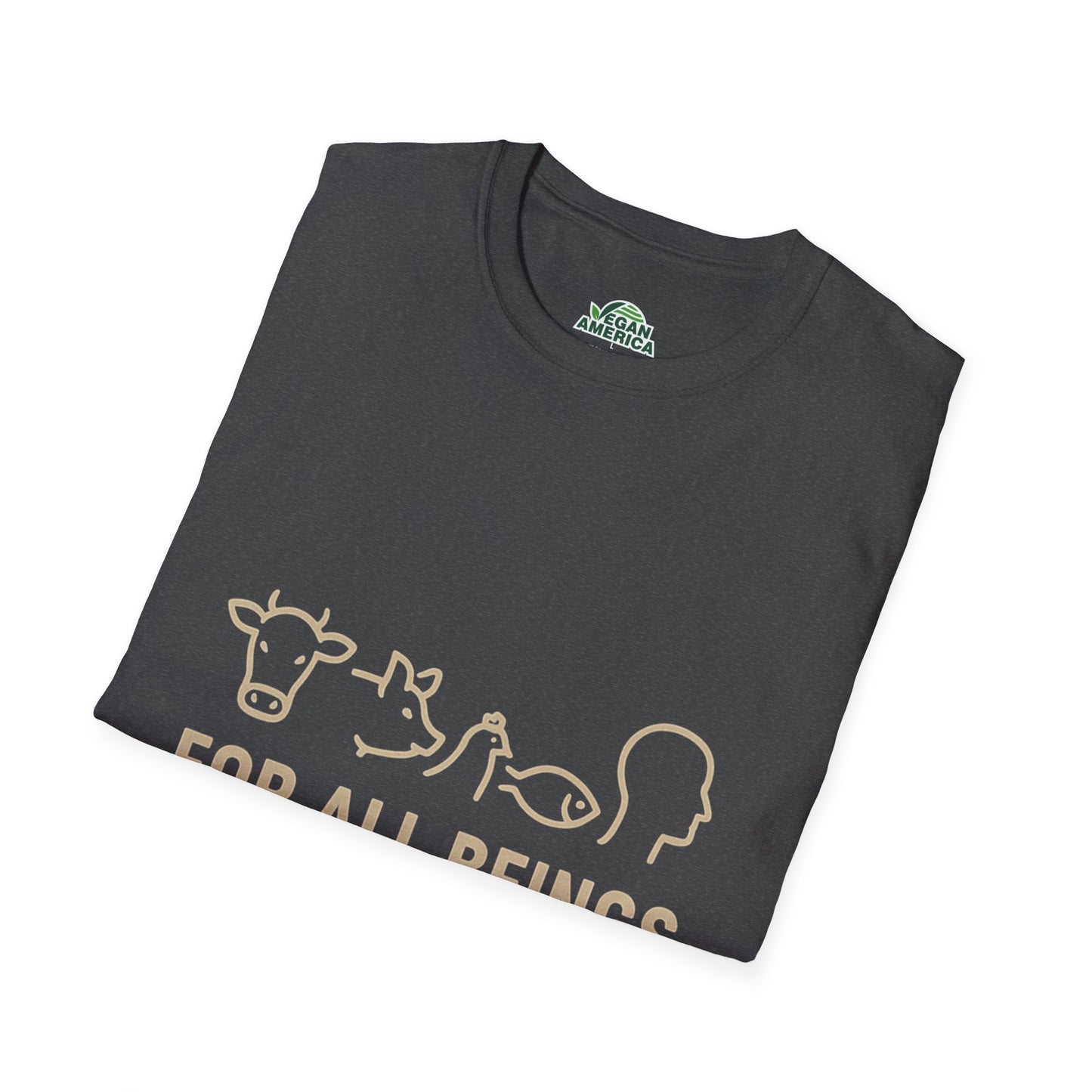 Unisex Vegan America T-Shirt, Eco - Friendly Apparel, Plant - Based Lifestyle Shirt, Perfect Gift for Vegans, Animal Rights Awareness Wear - Vegan America