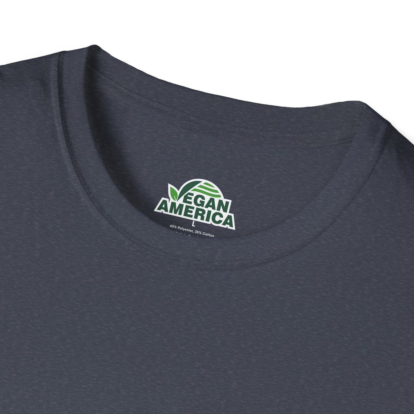 Unisex Vegan America T-Shirt, Eco - Friendly Apparel, Plant - Based Lifestyle Shirt, Perfect Gift for Vegans, Animal Rights Awareness Wear - Vegan America