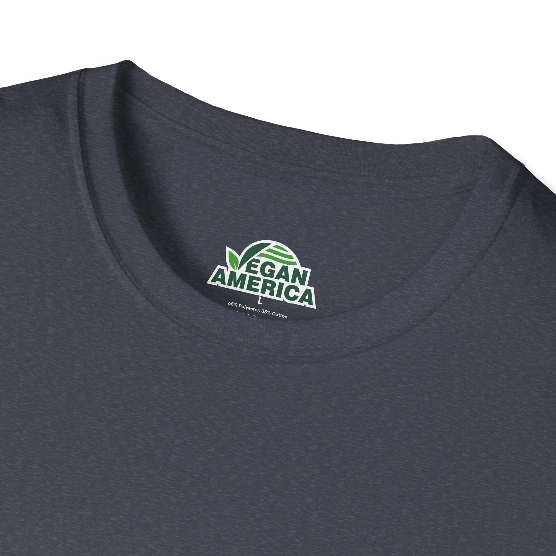 Unisex Vegan America T-Shirt, Eco - Friendly Apparel, Plant - Based Lifestyle Shirt, Perfect Gift for Vegans, Animal Rights Awareness Wear - Vegan America