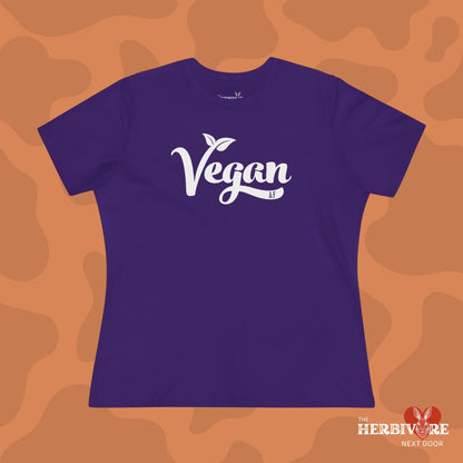 Vegan AF T-shirt - Women's Style - Vegan America