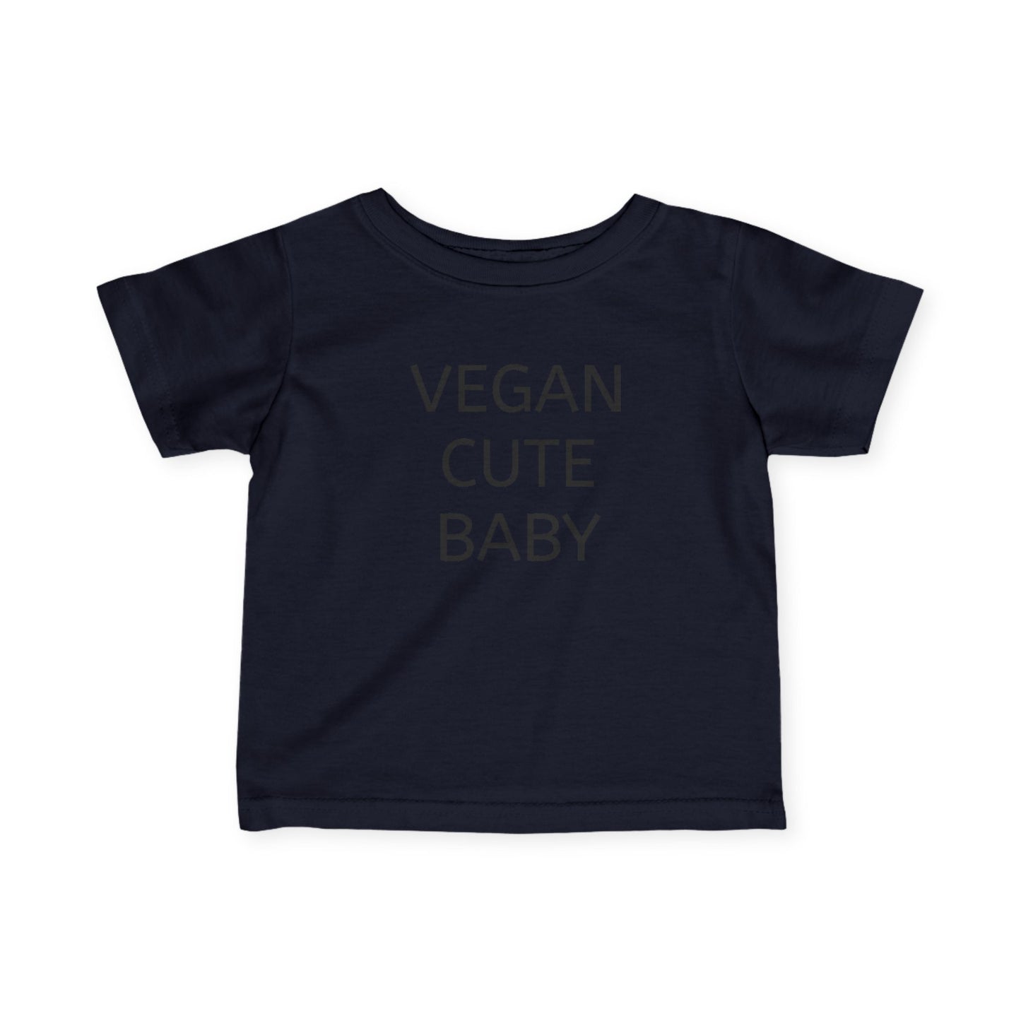 Vegan Baby Tee, Cute Infant T-Shirt, Organic Cotton Toddler Shirt, Eco - Friendly Baby Gift, Baby Shower Present - Vegan America