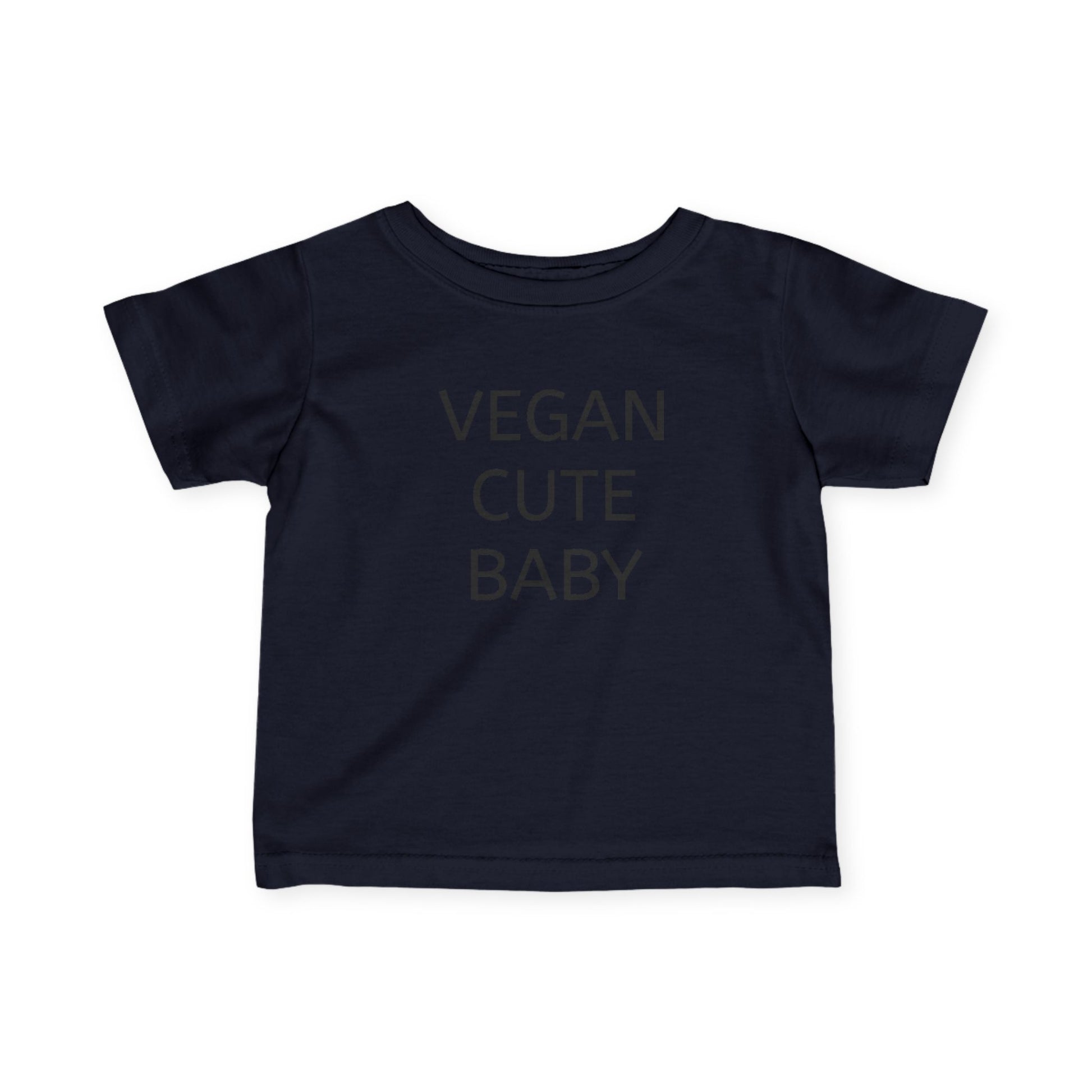 Vegan Baby Tee, Cute Infant T-Shirt, Organic Cotton Toddler Shirt, Eco - Friendly Baby Gift, Baby Shower Present - Vegan America