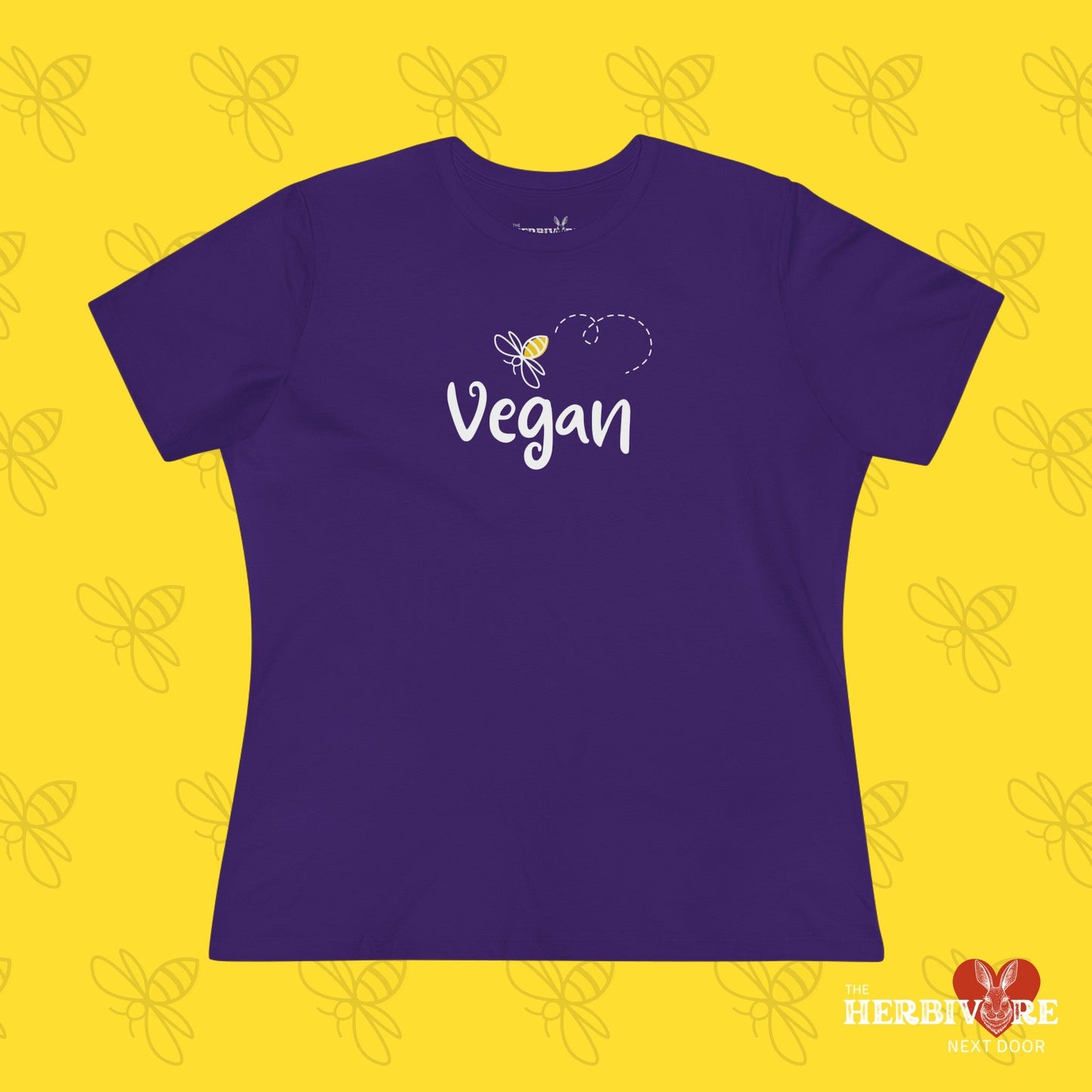Bee Vegan - Women's Style B&C 6400 - Vegan America