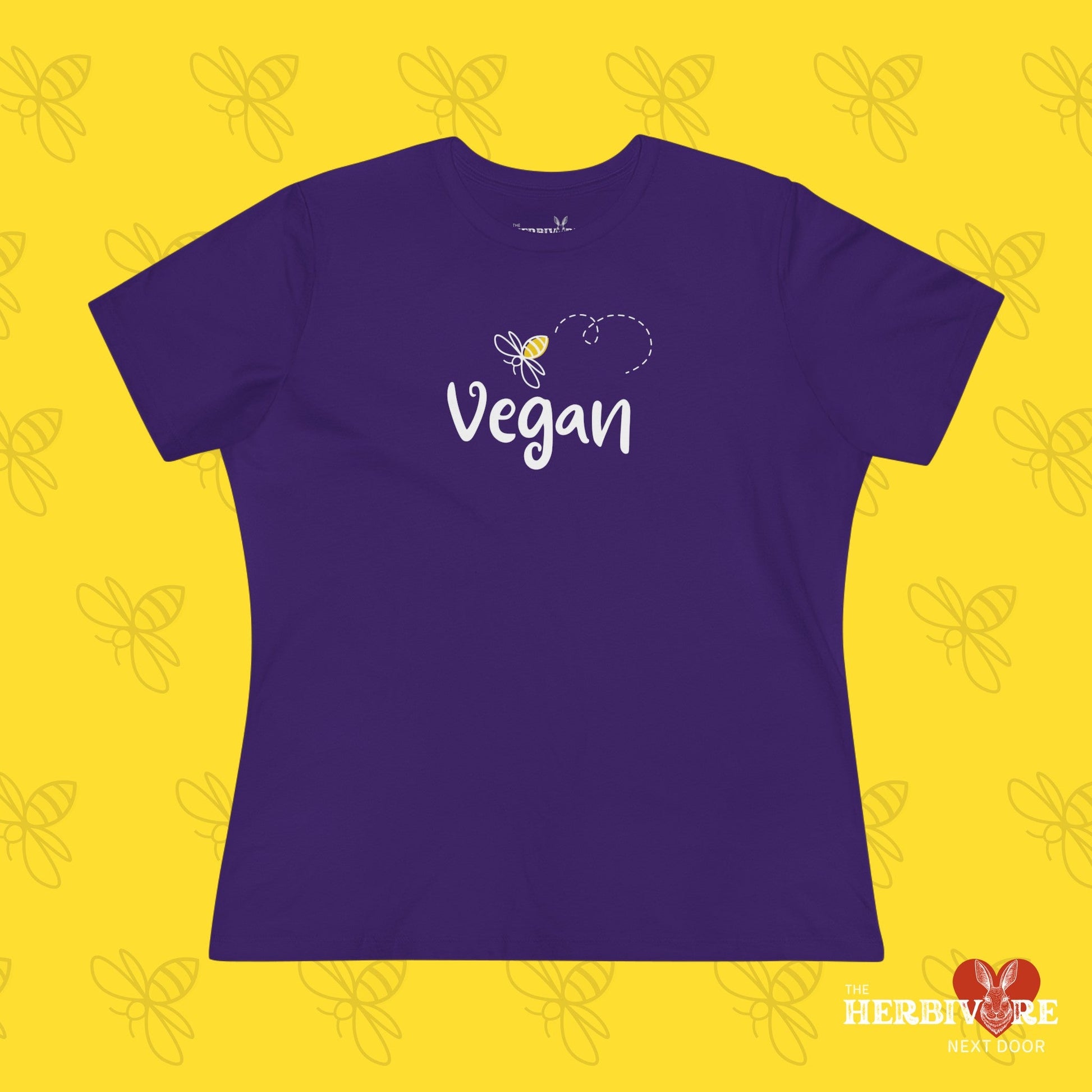 Bee Vegan - Women's Style B&C 6400 - Vegan America