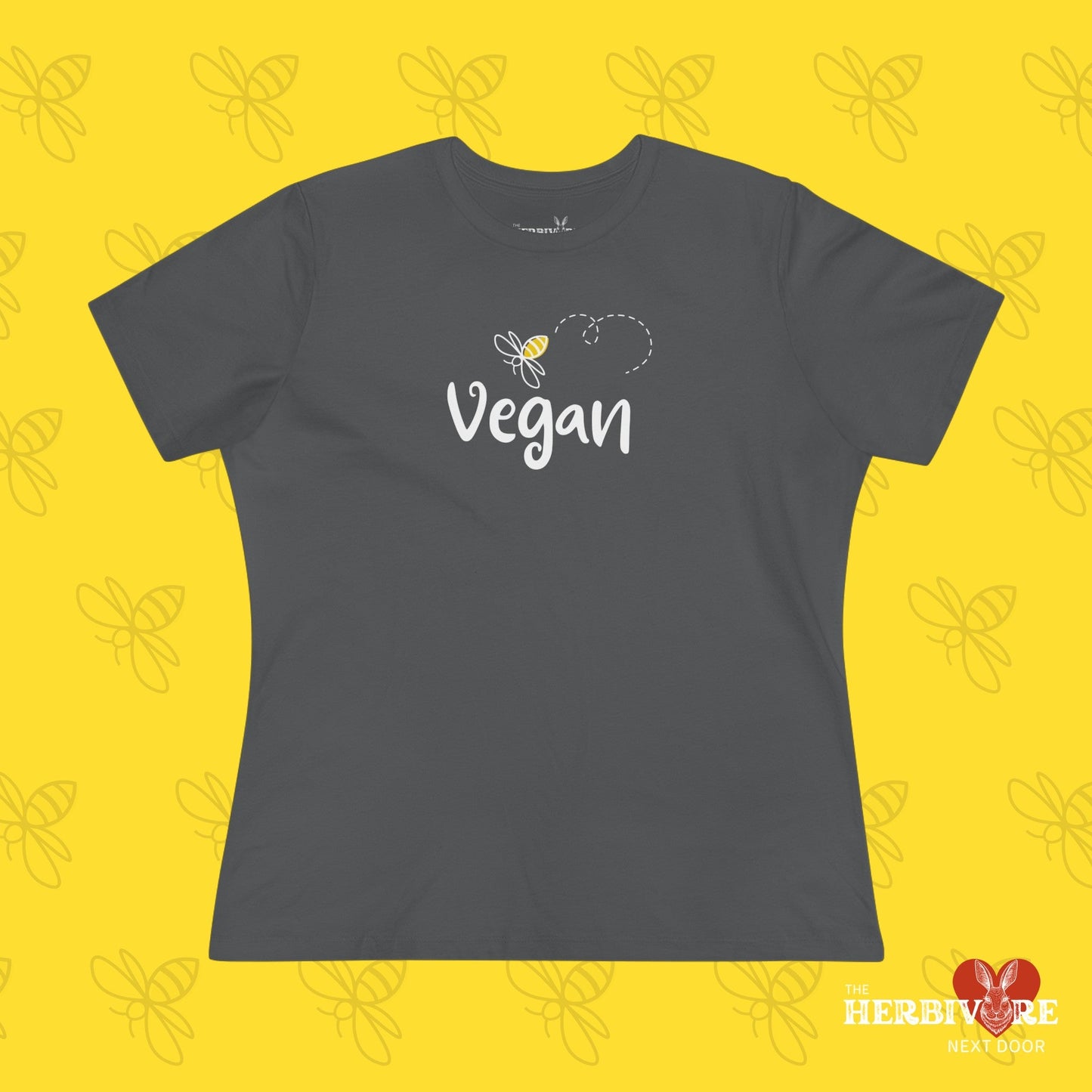 Bee Vegan - Women's Style B&C 6400 - Vegan America