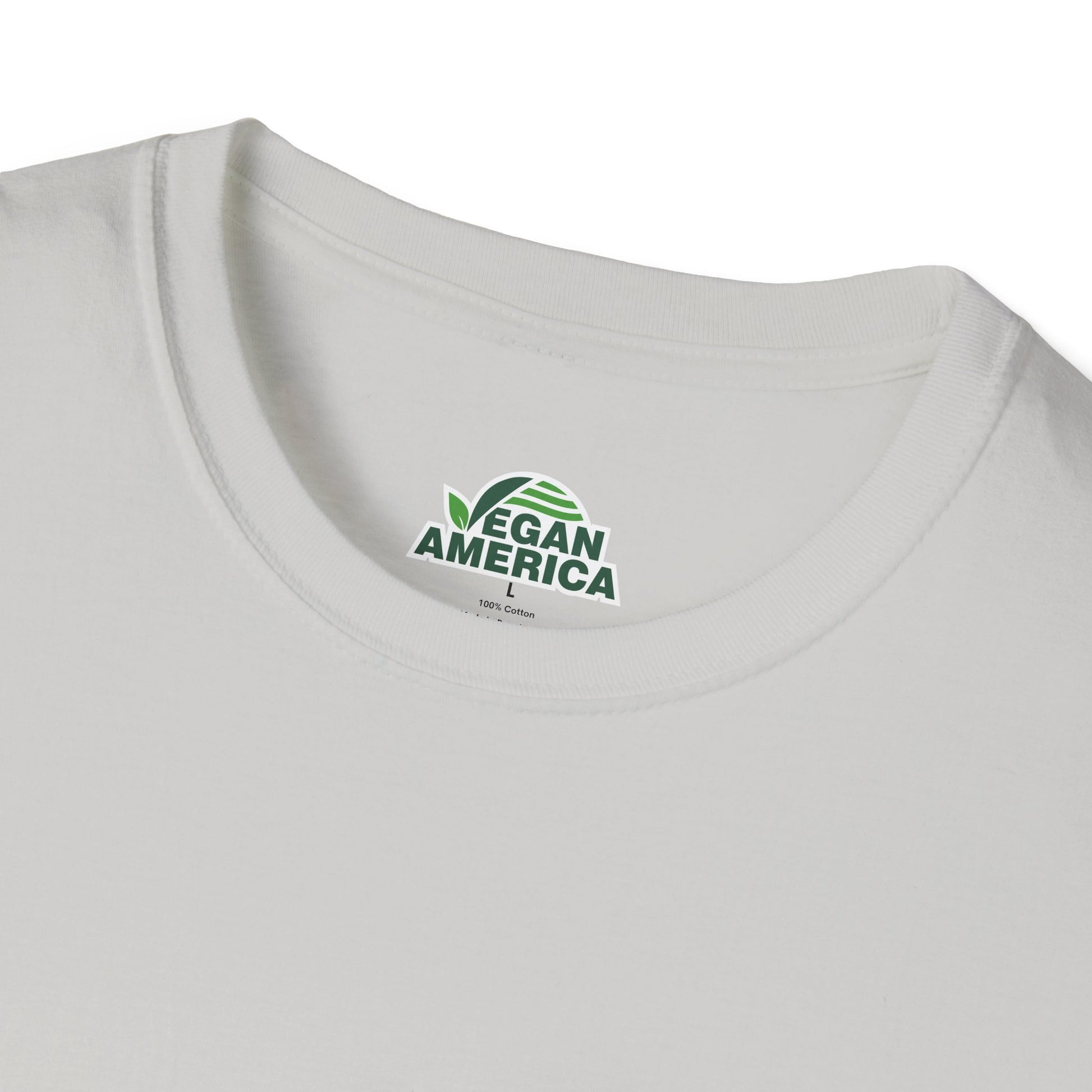 Unisex Vegan America T-Shirt, Eco - Friendly Apparel, Plant - Based Lifestyle Shirt, Perfect Gift for Vegans, Animal Rights Awareness Wear - Vegan America
