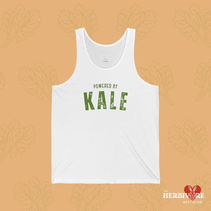 Powered By Kale  Unisex Jersey Tank