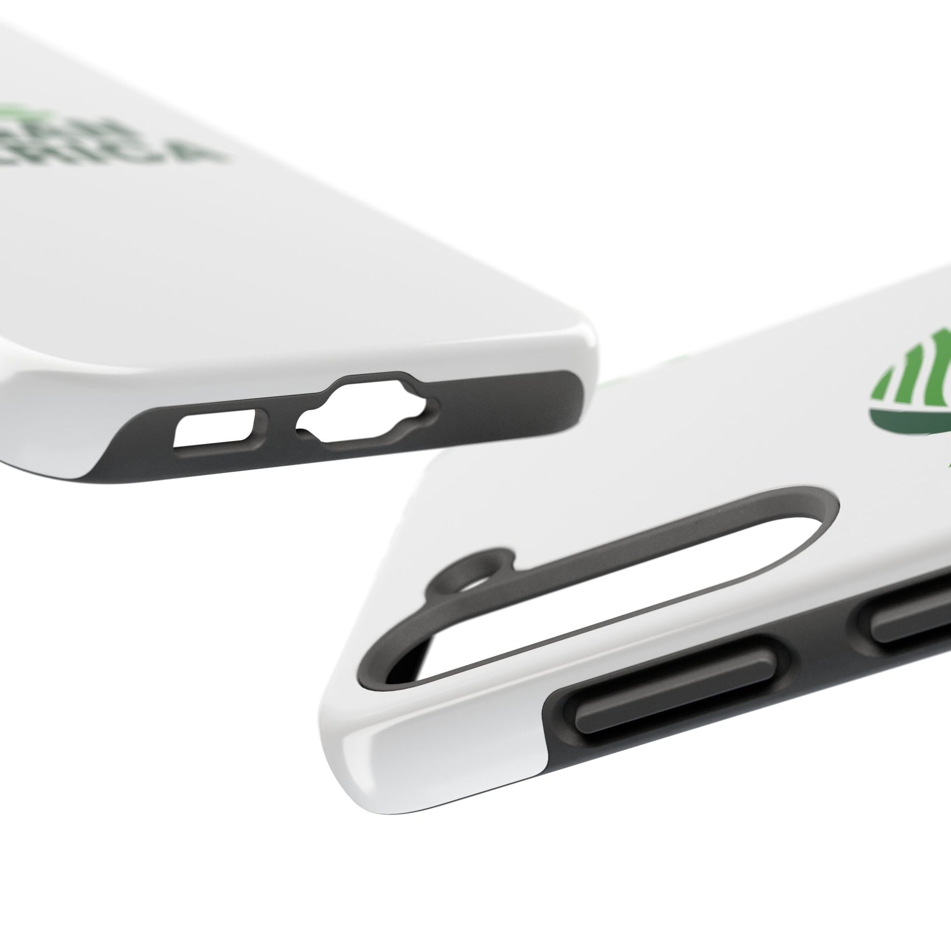 Vegan America Tough Phone Case — Eco - Friendly Plant Logo Protective Cover - Vegan America