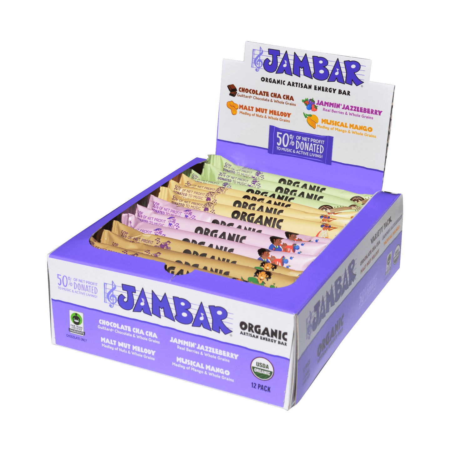 12 Bar Box - Variety Pack - Vegan America