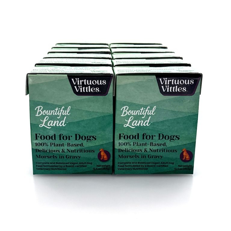 Bountiful Land Food for Dogs - 12 pack of 12.5oz containers - Vegan America