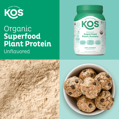 Organic Plant Protein, Unflavored & Unsweetened, 28 Servings