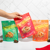 Popadelics Crunchy Mushroom Chips - Variety Pack - Vegan America
