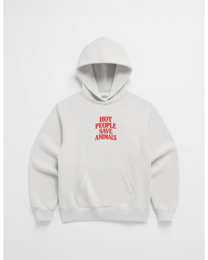 HOT PEOPLE SAVE ANIMALS HOODIE