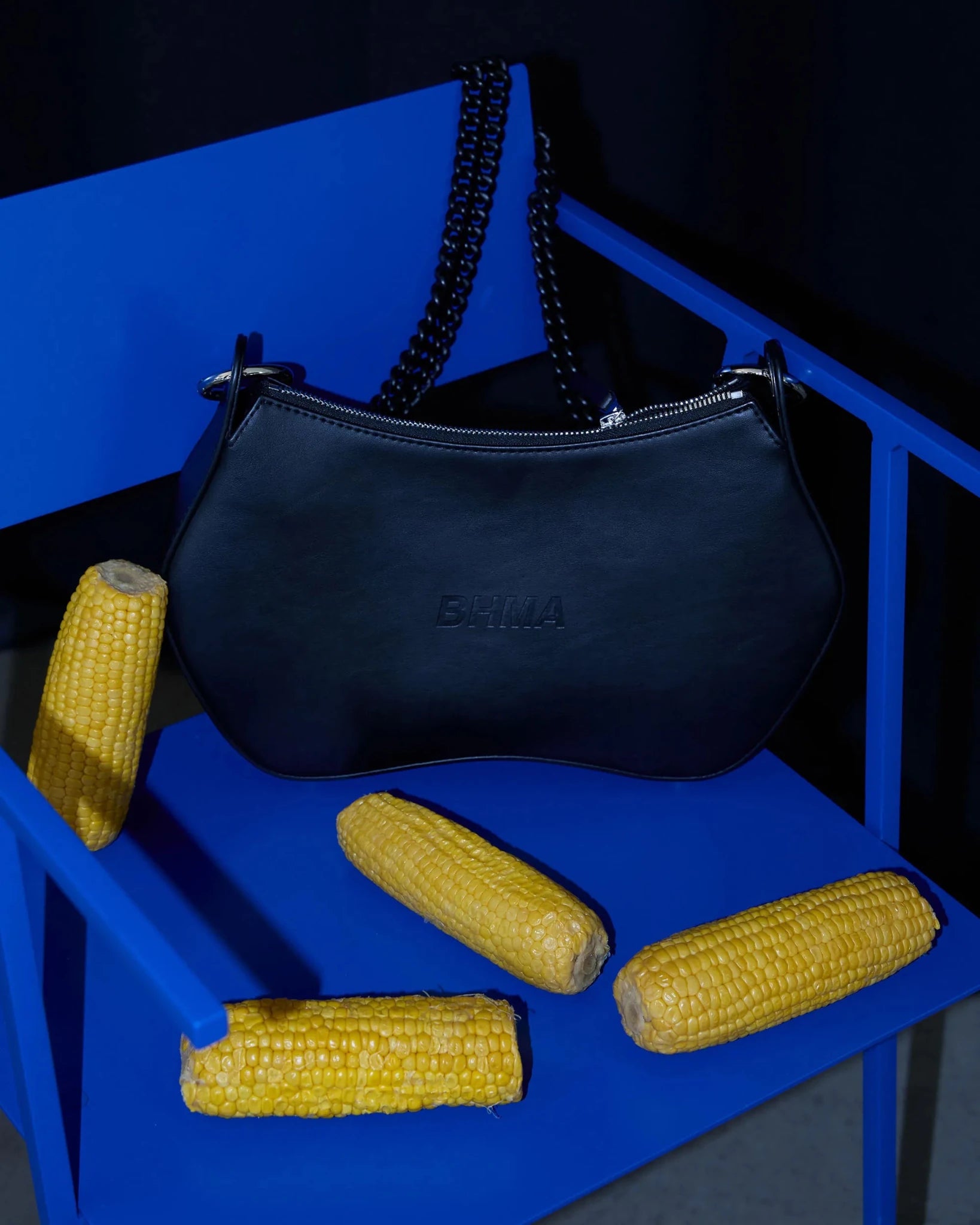 Noir BHMA Bag of grape - based vegan leather - Vegan America