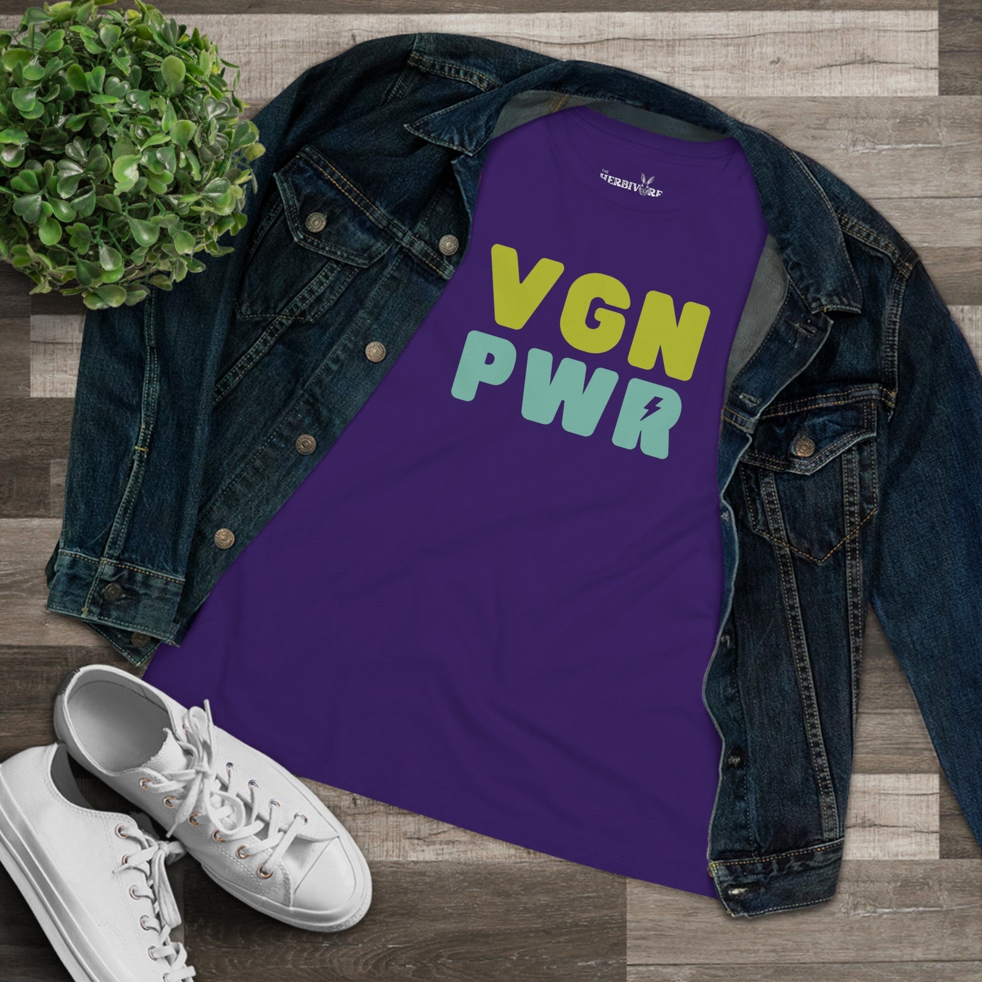 Vegan Power - Women's Style B&C 6400 - Vegan America