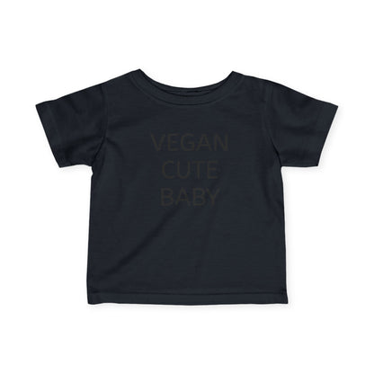 Vegan Baby Tee, Cute Infant T-Shirt, Organic Cotton Toddler Shirt, Eco - Friendly Baby Gift, Baby Shower Present - Vegan America