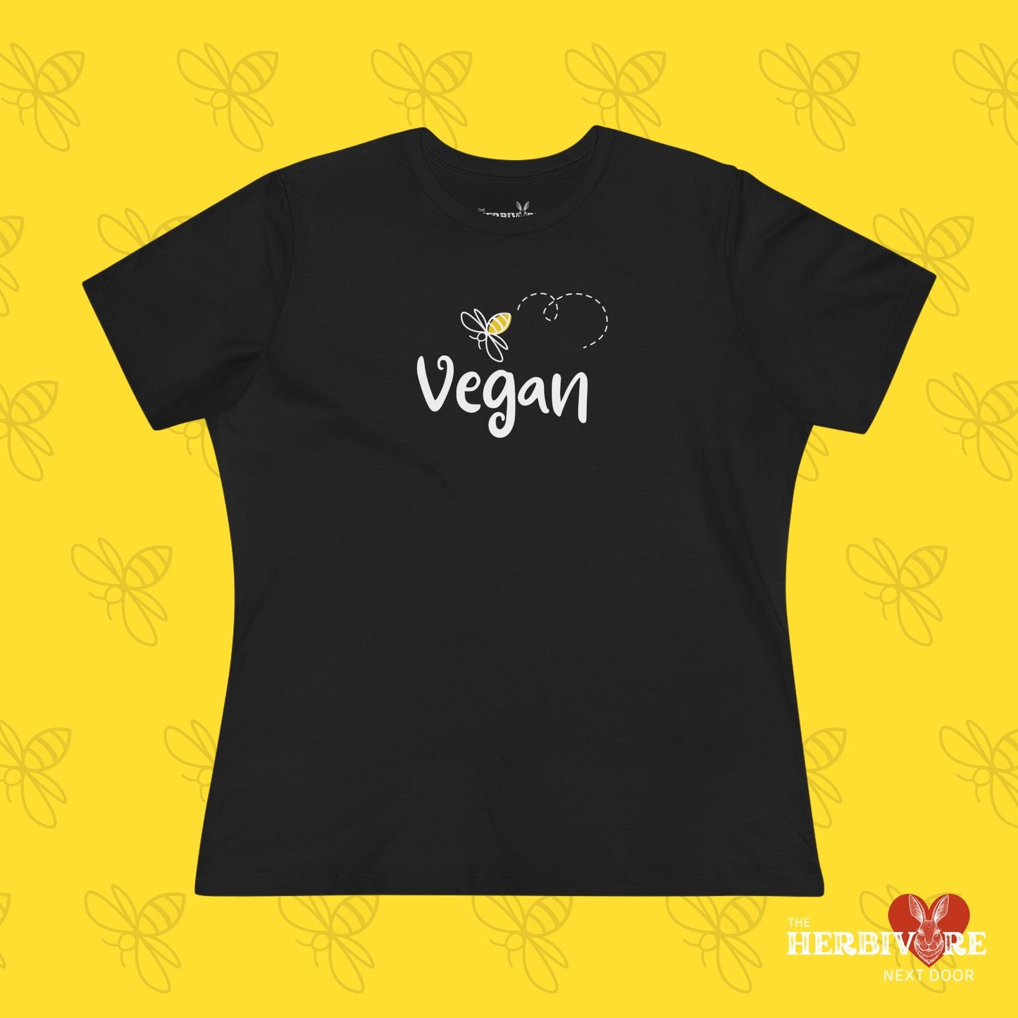 Bee Vegan - Women's Style B&C 6400 - Vegan America