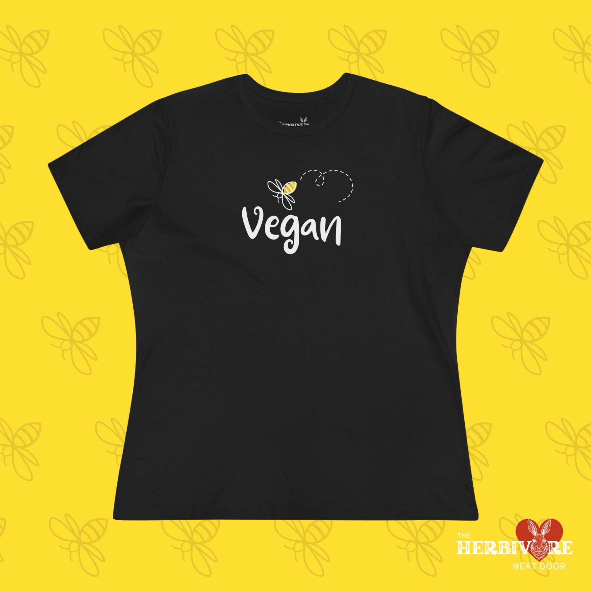 Bee Vegan - Women's Style B&C 6400 - Vegan America