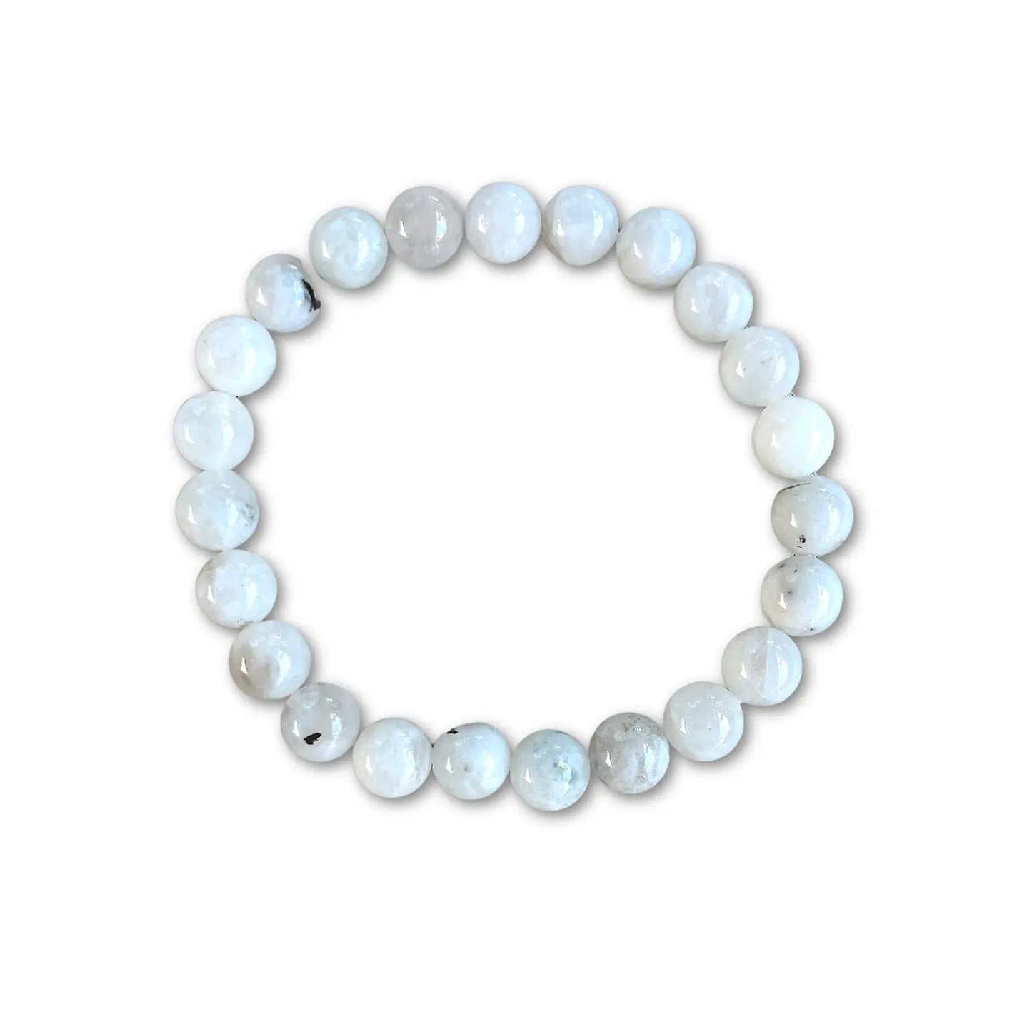 Crystal Healing Beaded Bracelet, Moonstone