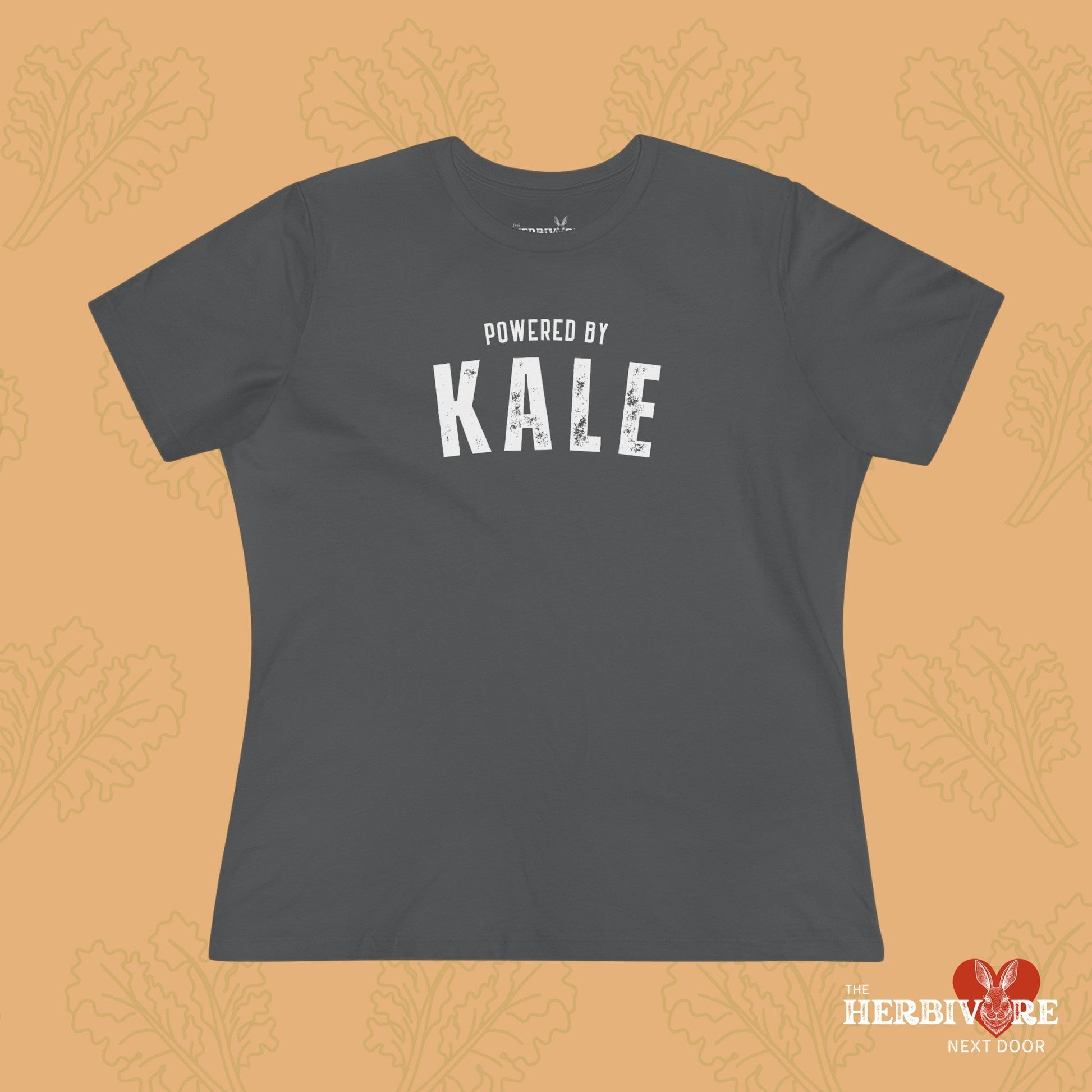 Powered by Kale Women's Style T-Shirt - Vegan America
