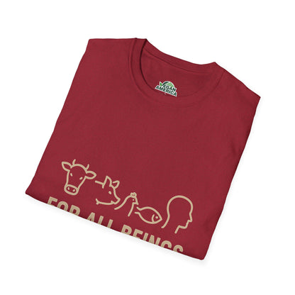 Unisex Vegan America T-Shirt, Eco - Friendly Apparel, Plant - Based Lifestyle Shirt, Perfect Gift for Vegans, Animal Rights Awareness Wear - Vegan America