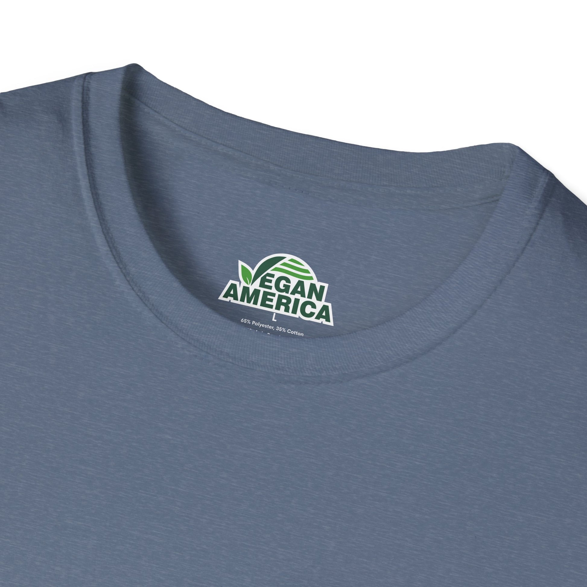 Unisex Vegan America T-Shirt, Eco - Friendly Apparel, Plant - Based Lifestyle Shirt, Perfect Gift for Vegans, Animal Rights Awareness Wear - Vegan America