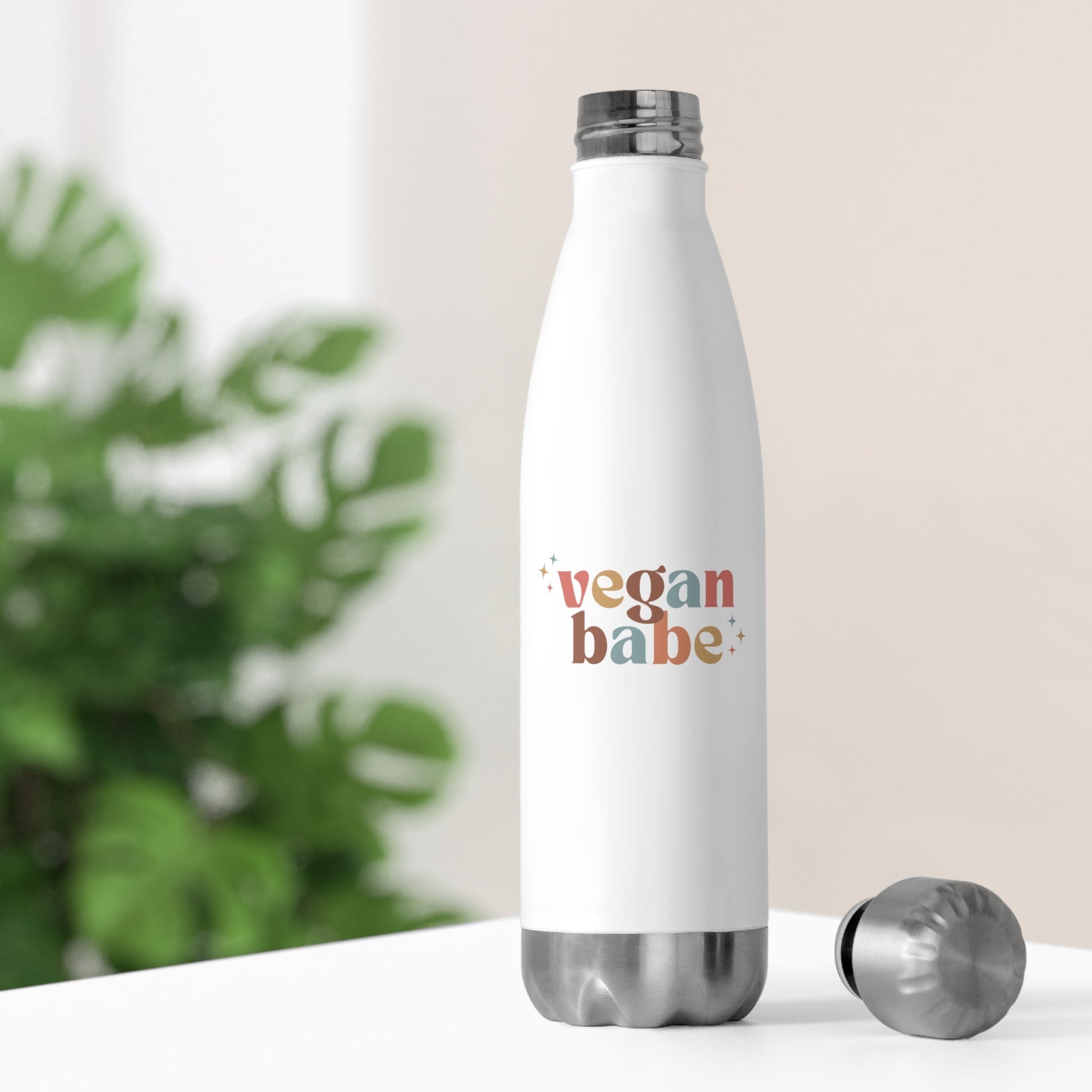 Vegan Babe 20oz Insulated Water Bottle - Vegan America