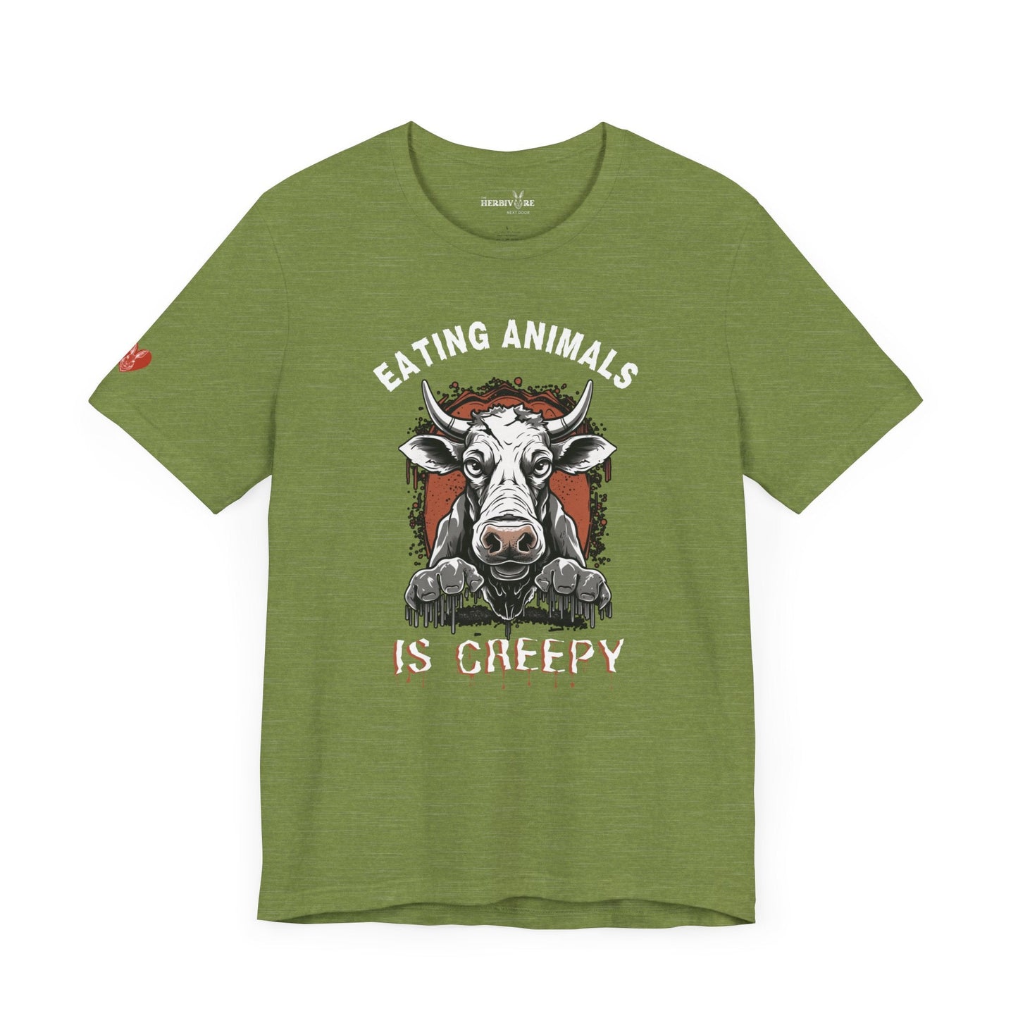 Eating Animals is Creepy T-Shirt - Vegan America