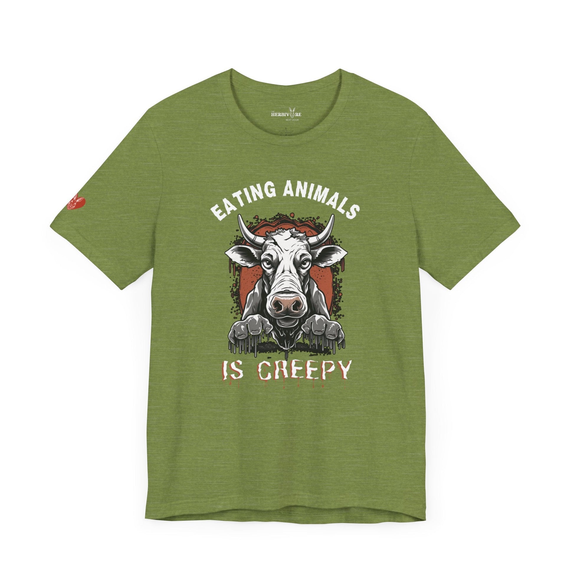 Eating Animals is Creepy T-Shirt - Vegan America