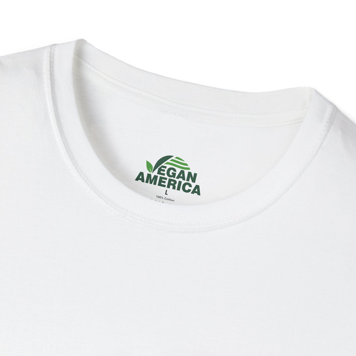 Unisex Vegan America T-Shirt, Eco - Friendly Apparel, Plant - Based Lifestyle Shirt, Perfect Gift for Vegans, Animal Rights Awareness Wear - Vegan America