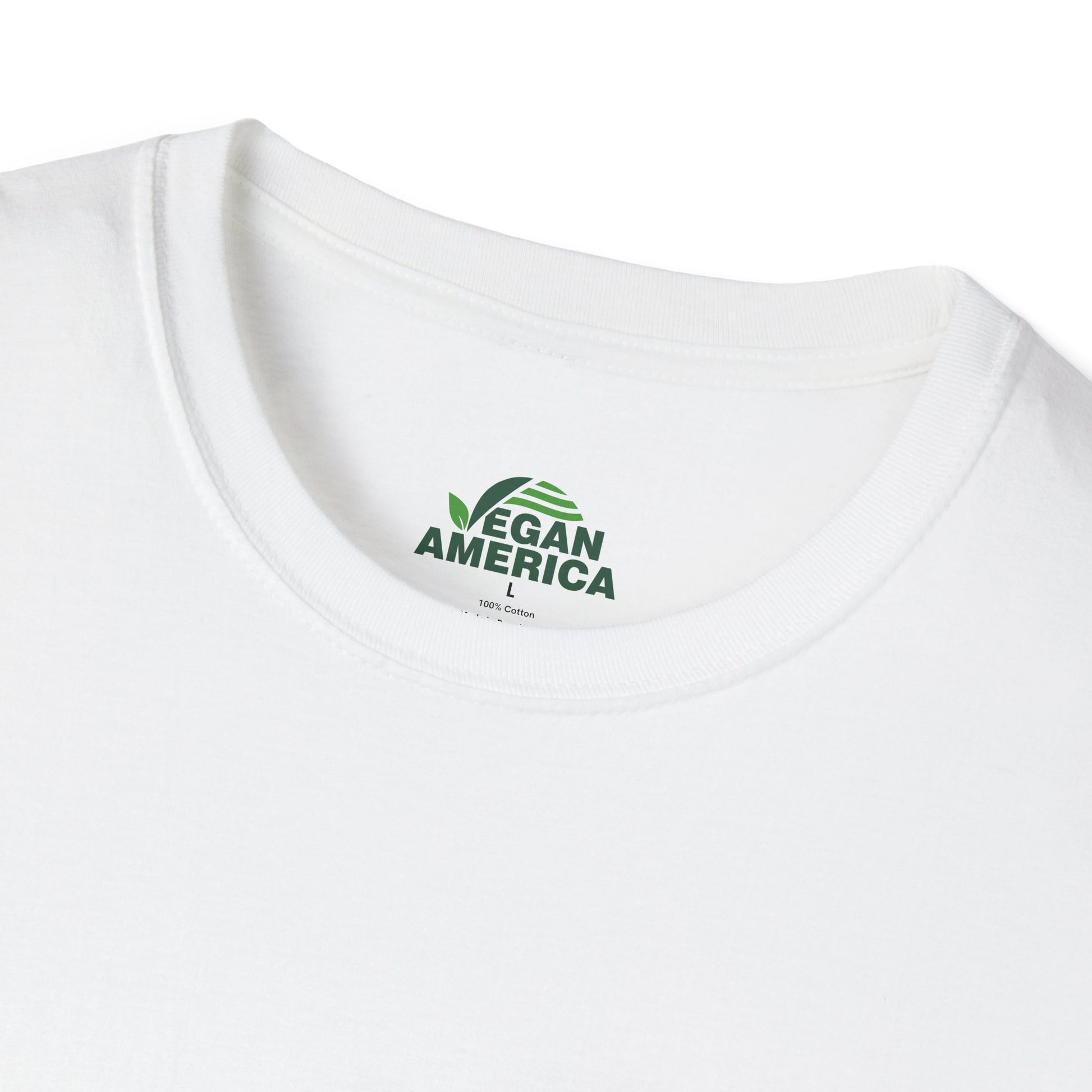 Unisex Vegan America T-Shirt, Eco - Friendly Apparel, Plant - Based Lifestyle Shirt, Perfect Gift for Vegans, Animal Rights Awareness Wear - Vegan America