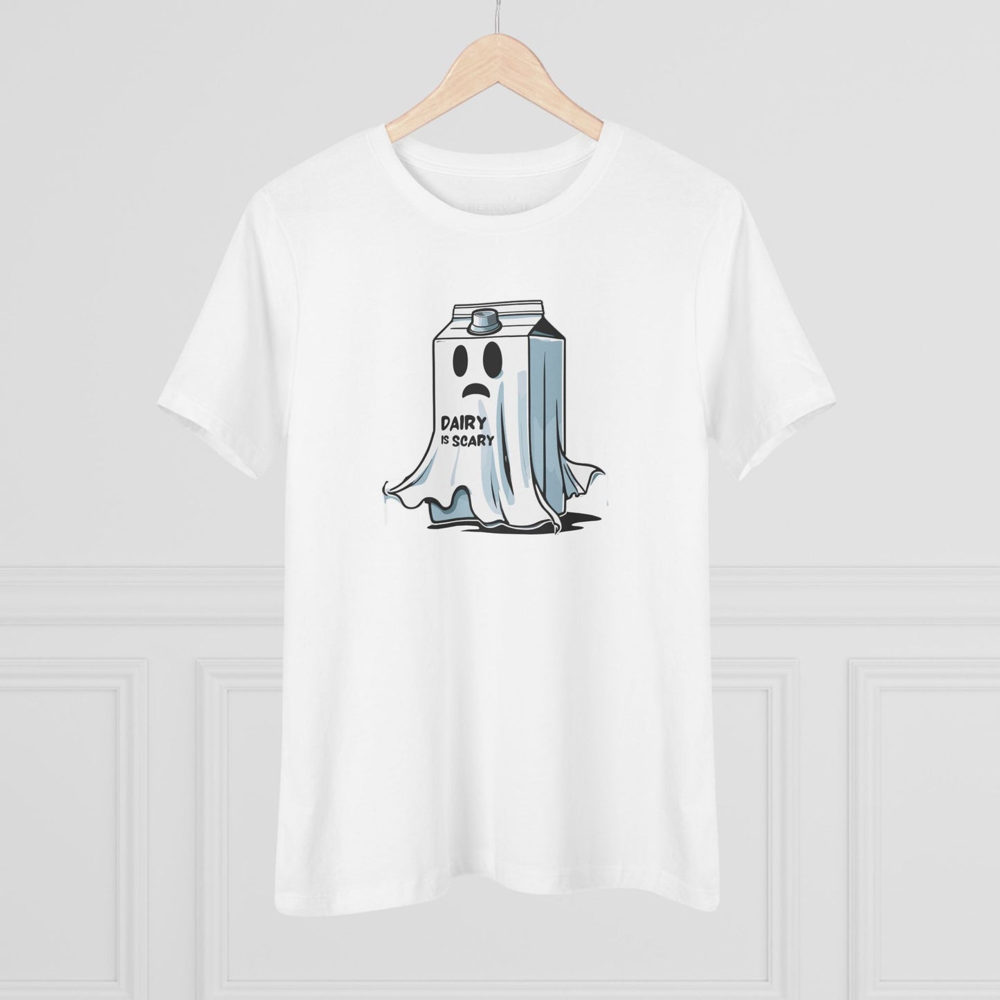 Dairy is Scary - Women's Style B&C 6400 - Vegan America
