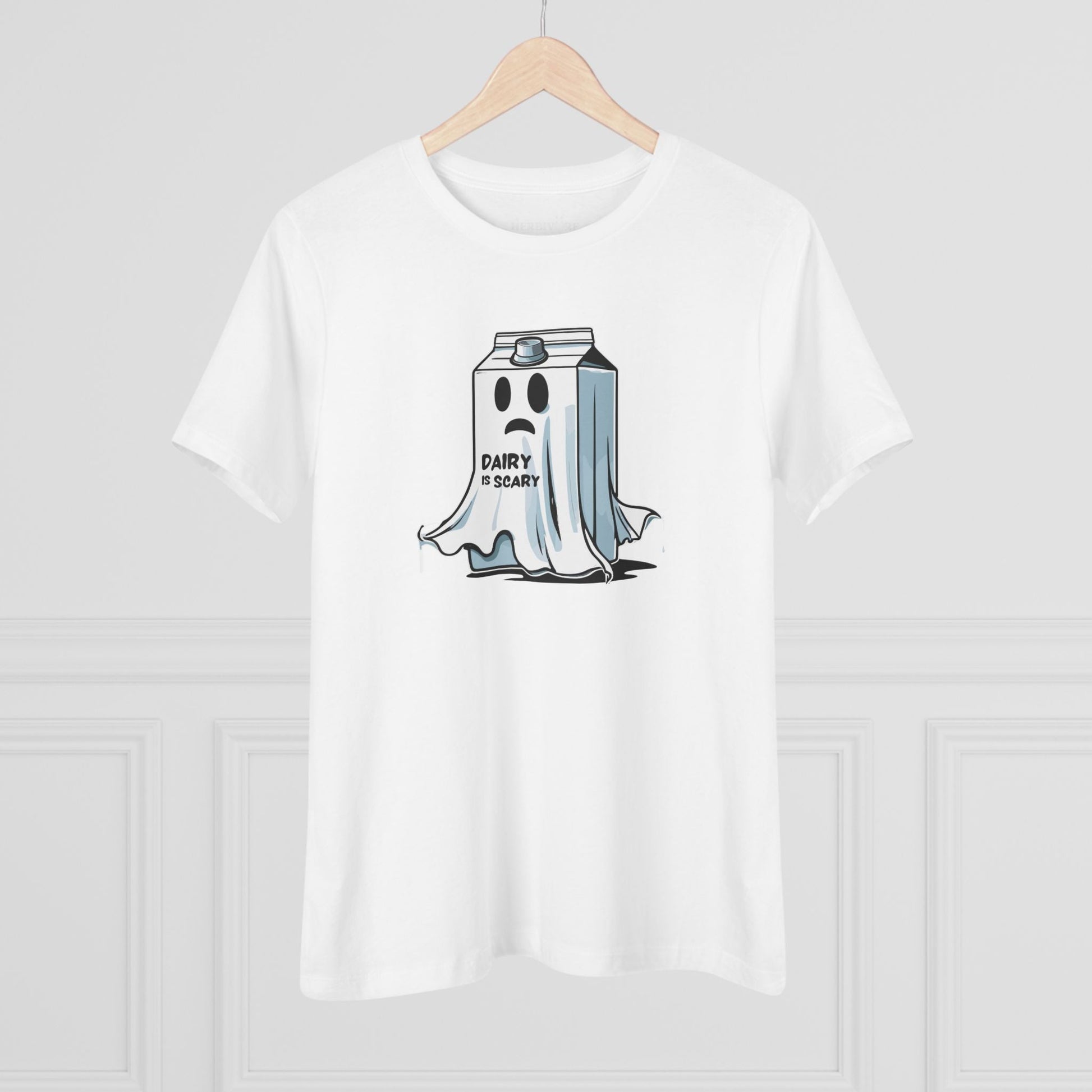 Dairy is Scary - Women's Style B&C 6400 - Vegan America