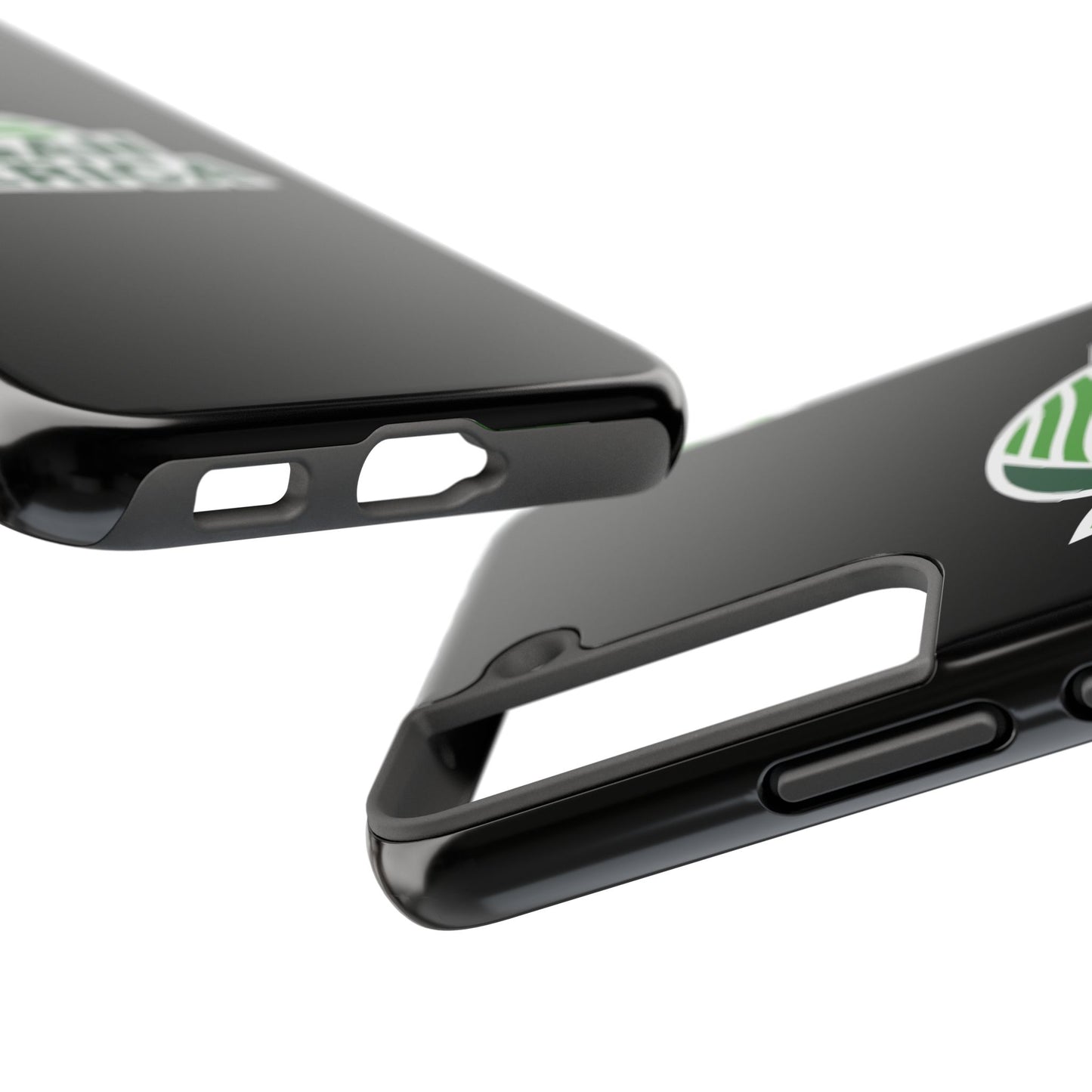 Vegan America Tough Phone Case — Green Leaf Vegan Pride Protective Cover - Vegan America
