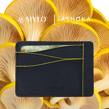 Large Mylo™ Mushroom Card Holder – Yellow - Vegan America