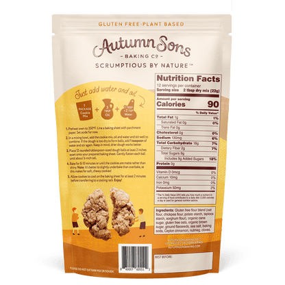 Oatmeal Cinnamon Cookie Mixes - Vegan America