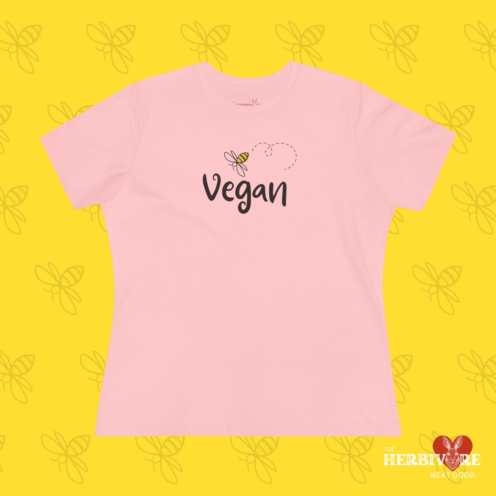 Bee Vegan - Women's Style B&C 6400 - Vegan America