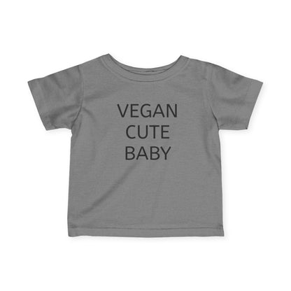 Vegan Baby Tee, Cute Infant T-Shirt, Organic Cotton Toddler Shirt, Eco - Friendly Baby Gift, Baby Shower Present - Vegan America