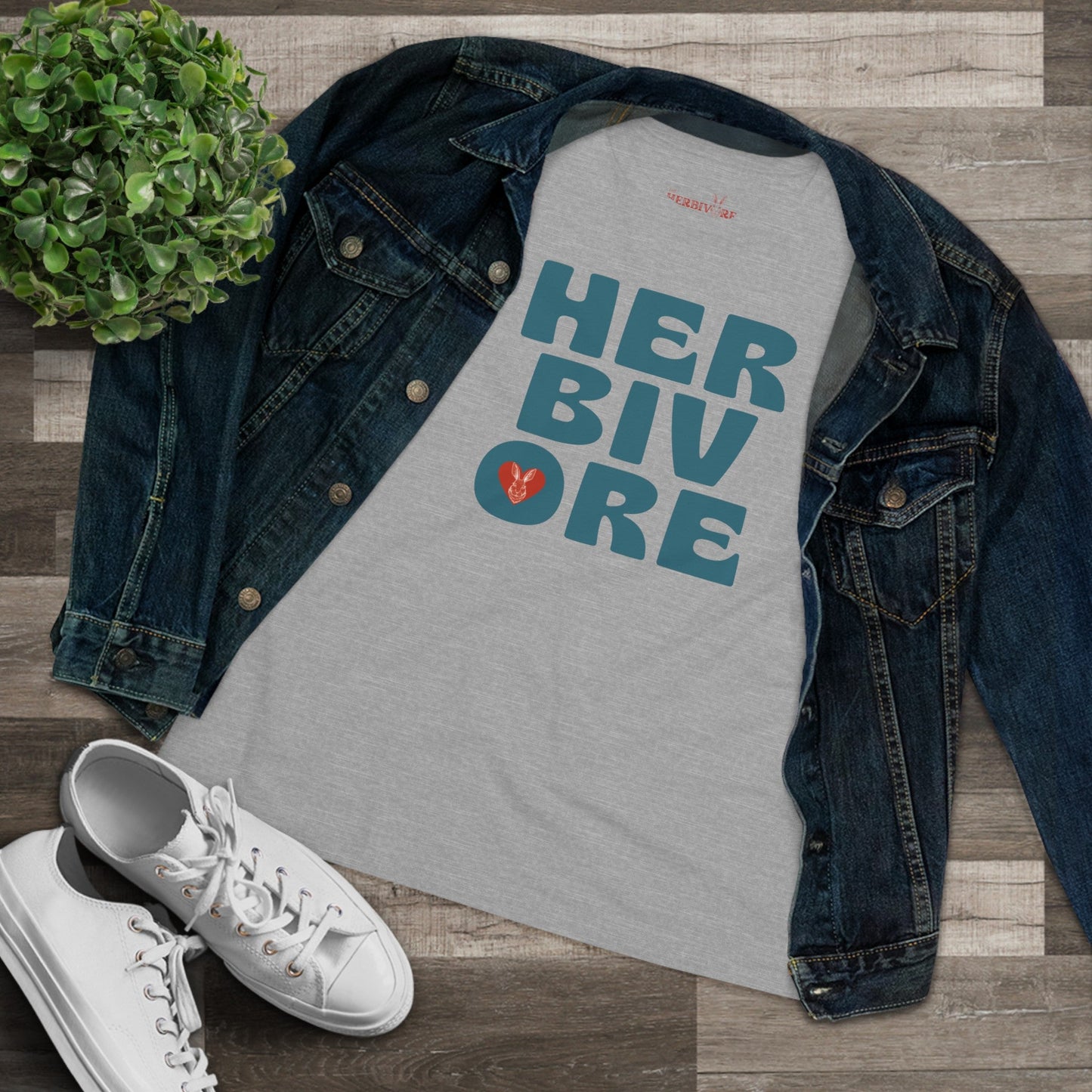 Herbivore - Women's Style B&C 6400 - Vegan America