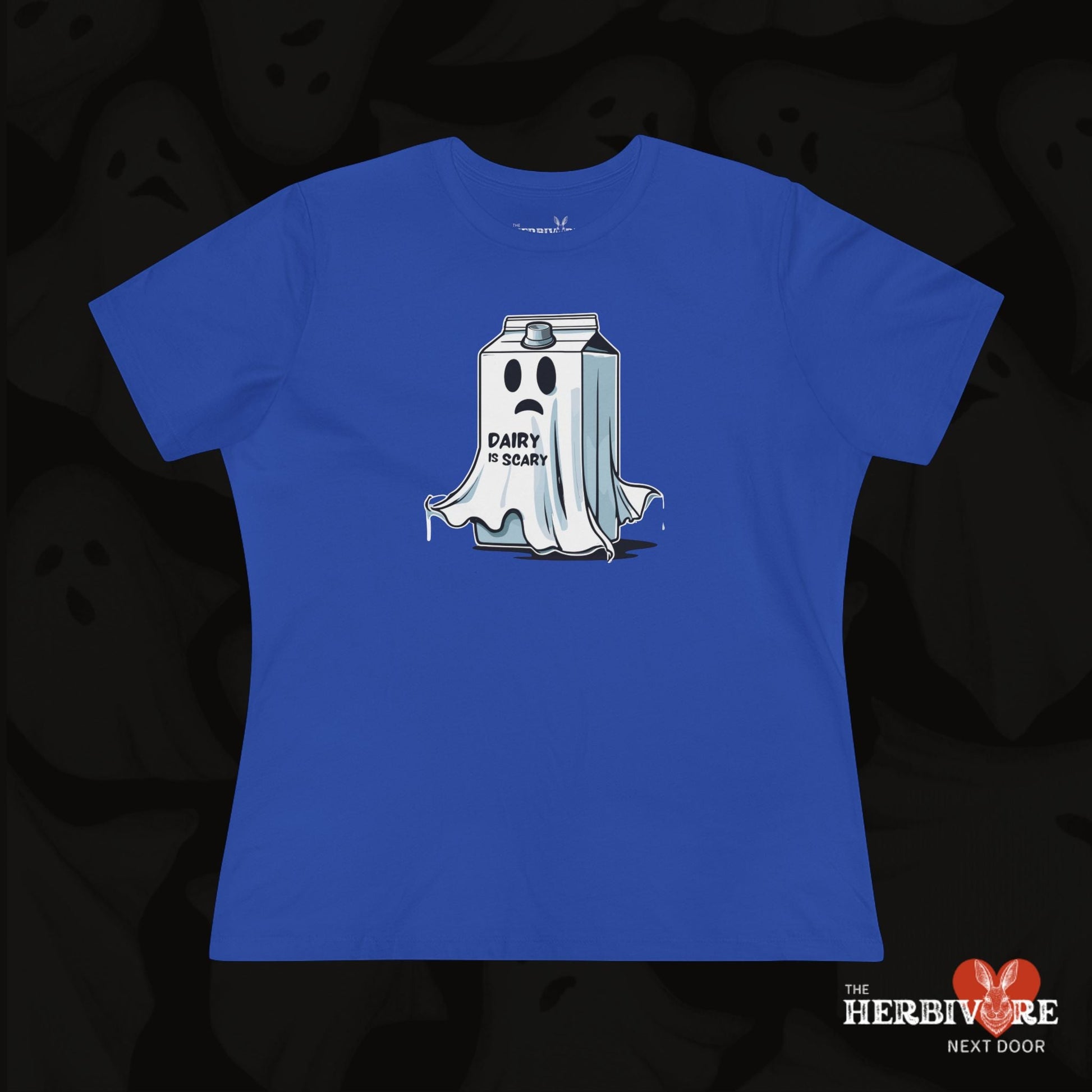 Dairy is Scary - Women's Style B&C 6400 - Vegan America