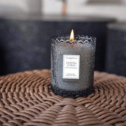 Coastal Citrus x @CleanLivingKarly Natural Candle 8oz Kaia Collection - Vegan America