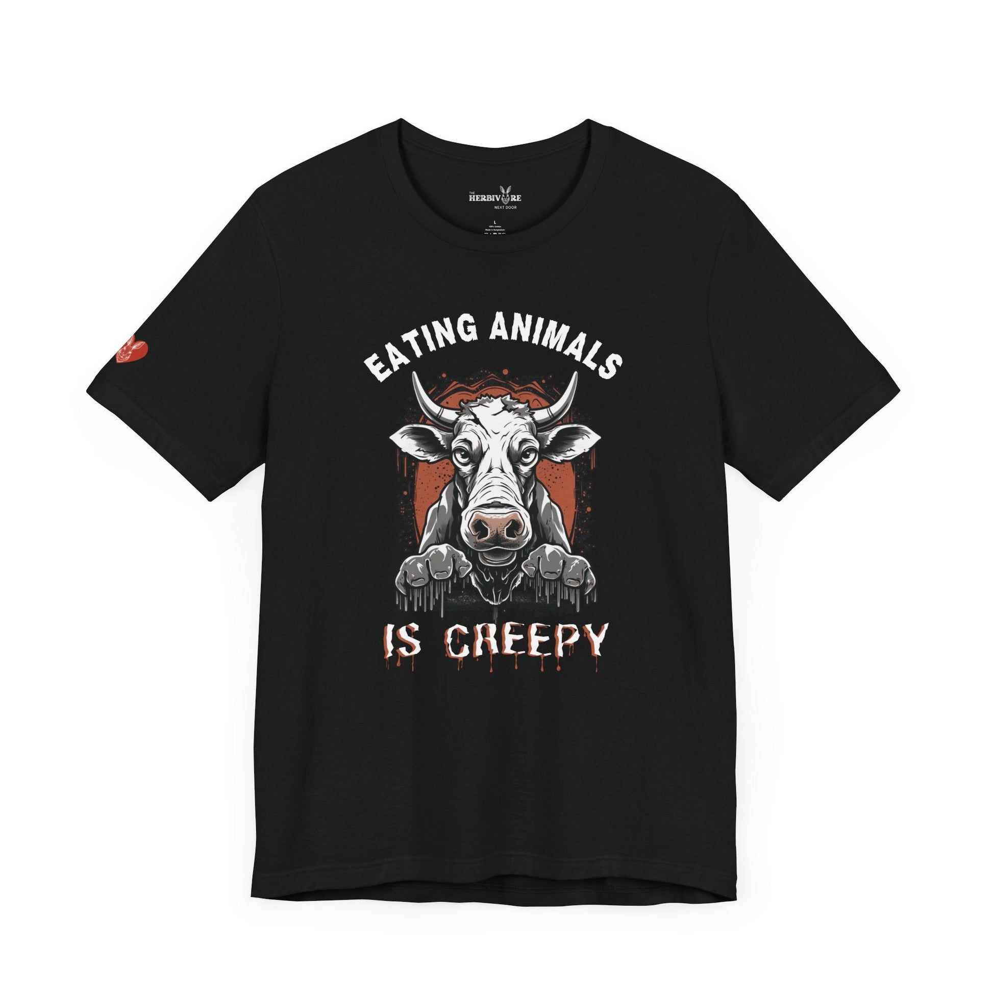 Eating Animals is Creepy T-Shirt - Vegan America