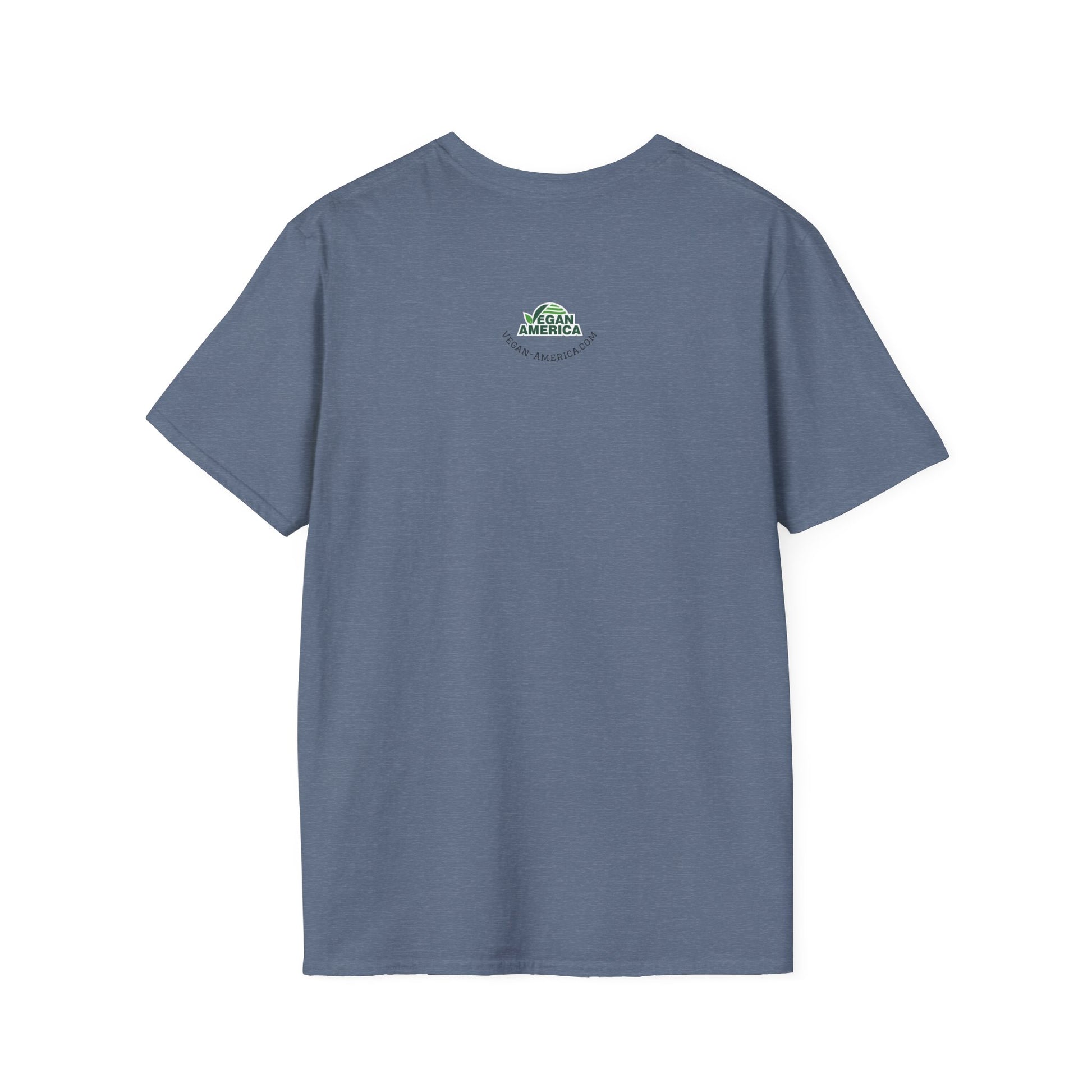 Unisex Vegan America T-Shirt, Eco - Friendly Apparel, Plant - Based Lifestyle Shirt, Perfect Gift for Vegans, Animal Rights Awareness Wear - Vegan America